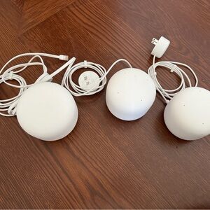 Google Neat WiFi Router and Two Repeaters